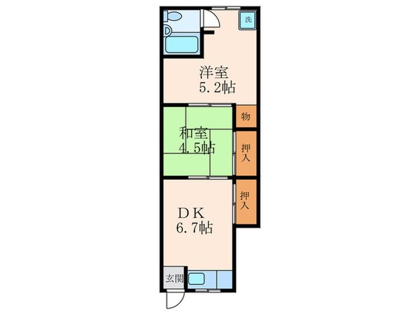 大島文化の物件間取画像